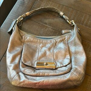 Coach Metallic Shoulder Bag